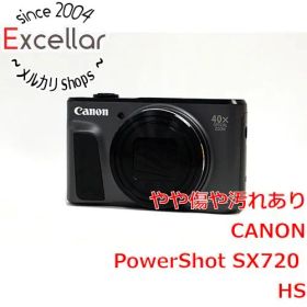 [bn:15] Canon製 PowerShot SX720 HS ブラック 2030万画素