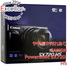 [bn:4] Canon製 PowerShot SX720 HS ブラック 2030万画素 元箱あり