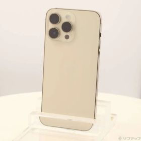 〔中古品〕 iPhone14 Pro Max 128GB ゴールド MQ983J／A SIMフリー【258】