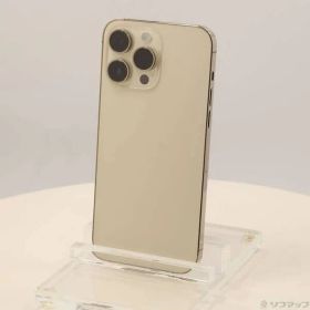 〔中古品〕 iPhone14 Pro Max 256GB ゴールド MQ9D3J／A SIMフリー【269】