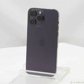 〔中古品〕 iPhone14 Pro Max 256GB ディープパープル MQ9E3J／A SIMフリー【247】