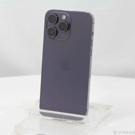 〔中古品〕 iPhone14 Pro Max 256GB ディープパープル MQ9E3J／A SIMフリー【276】