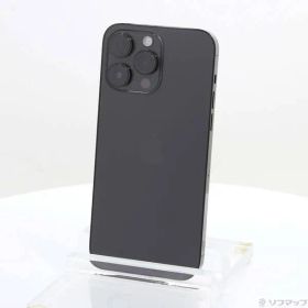 〔中古品〕 iPhone14 Pro Max 256GB スペースブラック MQ9A3J／A SIMフリー【377】