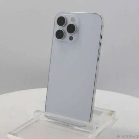 〔中古品〕 iPhone14 Pro Max 512GB シルバー MQ9G3J／A SIMフリー【349】