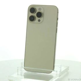 〔中古品〕 iPhone14 Pro Max 512GB ゴールド MQ9H3J／A SIMフリー【305】