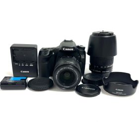 美品 ショット数28756回 EOS 70D ダブルズームキットCanon