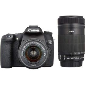 キヤノン Canon EOS 70D ダブルズームキット EF-S18-55 IS STM/EF-S55-250 IS STM付属 SDカード付き