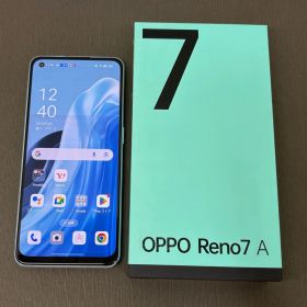 【ジャンク】OPPO Reno 7 A ドリームブルー 128GB softbank -HO688-