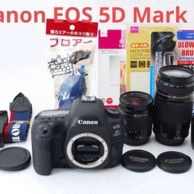 ☆保証付き☆Canon EOS 5D Mark IV標準&望遠レンズセット