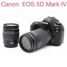 一眼レフカメラCanon EOS 5D Mark IV標準&望遠レンズセット