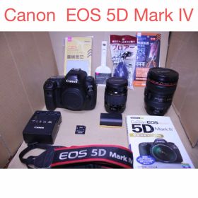 一眼レフカメラ/Canon EOS 5D Mark IVダブルレンズセット