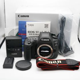 ほぼ新品 Canon キヤノン デジタル一眼レフカメラ EOS 5D Mark IV ボディー EOS5DMK4 シャッター回数22回！元箱・取説付！！