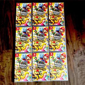 Switch スーパー マリオパーティ ジャンボリー シュリンク付き 9枚セット(家庭用ゲームソフト)