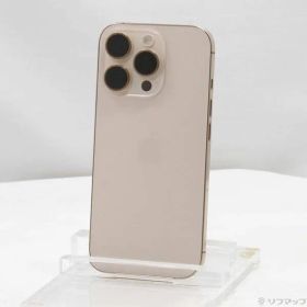 〔中古品〕 iPhone16 Pro 128GB デザートチタニウム MYMX3J／A SIMフリー【251】