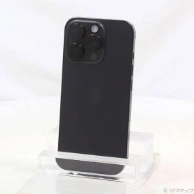 〔中古品〕 iPhone16 Pro 128GB ブラックチタニウム MYMV3J／A SIMフリー【352】