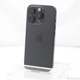 〔中古品〕 iPhone16 Pro 512GB ブラックチタニウム MYN43J／A SIMフリー【251】