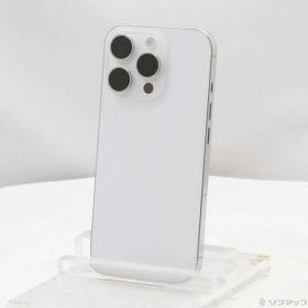 〔中古品〕 iPhone16 Pro 512GB ホワイトチタニウム MYN53J／A SIMフリー【295】