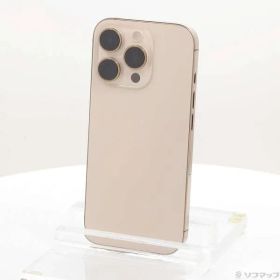 〔中古品〕 iPhone16 Pro 512GB デザートチタニウム MYN63J／A SIMフリー【305】