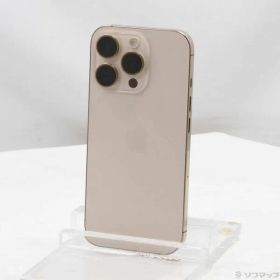 〔中古品〕 iPhone16 Pro 1TB デザートチタニウム MYNA3J／A SIMフリー【276】