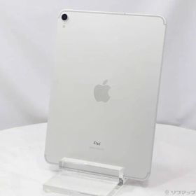 〔中古品〕 iPad Pro 11インチ 64GB シルバー NU0U2J／A auロック解除SIMフリー【262】