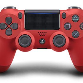 【特典】ワイヤレスコントローラー(DUALSHOCK4) マグマ・レッド