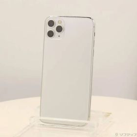 〔中古品〕 iPhone11 Pro Max 64GB シルバー MWHF2J／A SIMフリー【377】