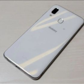 ジャンク au SCV43 SAMSUNG Galaxy A30 ホワイト