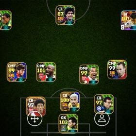 eFootball最強スカッド ブースター多数