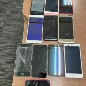 【C】スマホ iPhoneなど おまとめ 計１１台 動作未確認 ジャンク