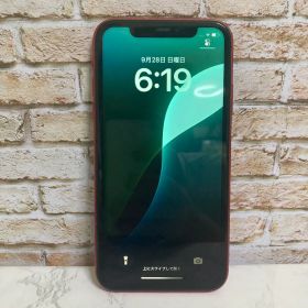 iPhone11 128GB レッド 難あり品