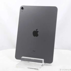 〔中古品〕 iPad Air 第4世代 64GB スペースグレイ MYFM2J／A Wi-Fi【348】