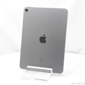 〔中古品〕 iPad Air 第4世代 64GB スペースグレイ MYFM2J／A Wi-Fi【258】