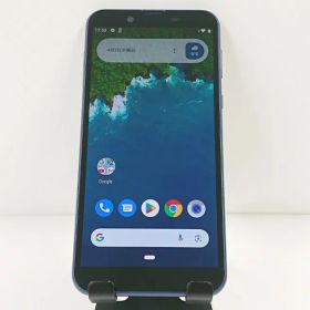 Android One S5 S5-SH Y!mobile ダークブルー 送料無料 本体 c11126 【中古】