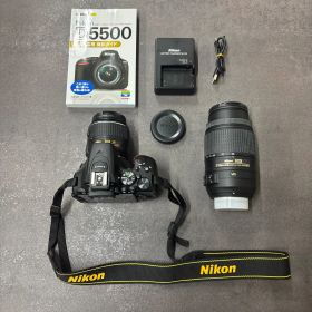 Nikon D5500 一眼レフ VRレンズ DXレンズセット