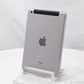 iPad mini 3 16GB スペースグレイ MGHV2J／A docomo ［7.9インチ液晶／Apple A7］