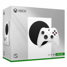 【整備済み品】 Microsoft マイクロソフト Xbox Series S 1TB ホワイトエディション EP2-00650 120fps WQHD 内蔵SSD1TB Game Pass エックスボックス シリーズ エス ディスクドライブ非搭載モデル ダウンロード専用 180日保証 [video game]
