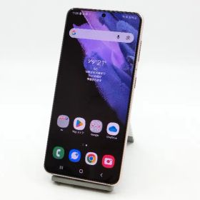 【中古】 au サムスン Galaxy S21 5G 256GB ファントムバイオレット SCG09