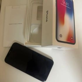 Apple iPhone X スペースグレー 本体 充電差し口使用不可