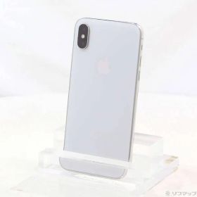 〔中古品〕 iPhoneX 256GB シルバー NQC22J／A SoftBank【377】