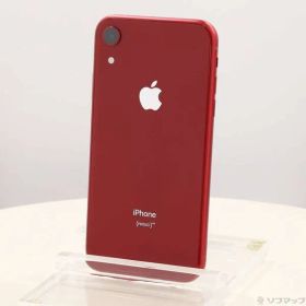 〔中古品〕 iPhoneXR 64GB プロダクトレッド MT062J／A SIMフリー【269】
