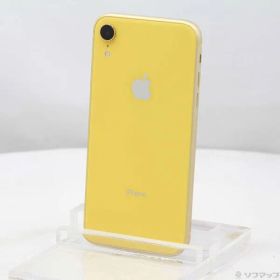 〔中古品〕 iPhoneXR 64GB イエロー MT082J／A SoftBank【269】