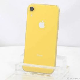 〔中古品〕 iPhoneXR 64GB イエロー MT082J／A SIMフリー【269】