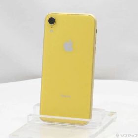 〔中古品〕 iPhoneXR 64GB イエロー MT082J／A SoftBank【295】