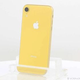 〔中古品〕 iPhoneXR 64GB イエロー MT082J／A SoftBank【352】