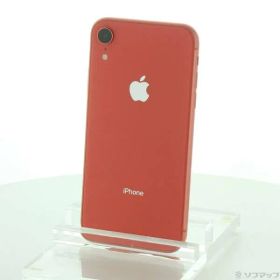 〔中古品〕 iPhoneXR 64GB コーラル MT0A2J／A SIMフリー【262】