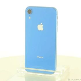 〔中古品〕 iPhoneXR 64GB ブルー MT0E2J／A SoftBank【305】