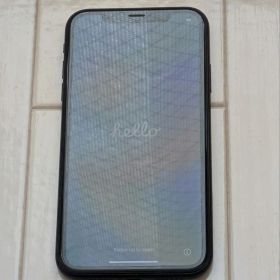 iPhone XR 本体 BLACK 64GB 中古 画面割れ無し