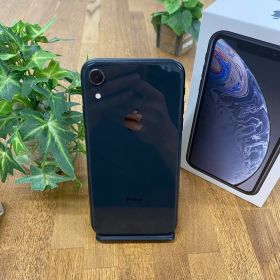 iPhone XR 64GB ブラック国内版SIMフリー送料無料
