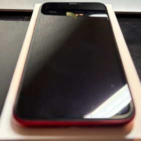 【美品】 iPhone XR 128GB RED SIMフリー 本体 箱付き