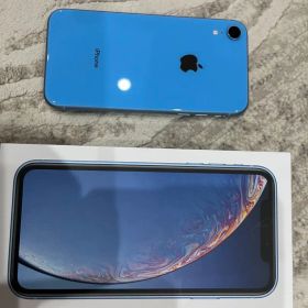 Apple iPhone XR ブルー 箱付き